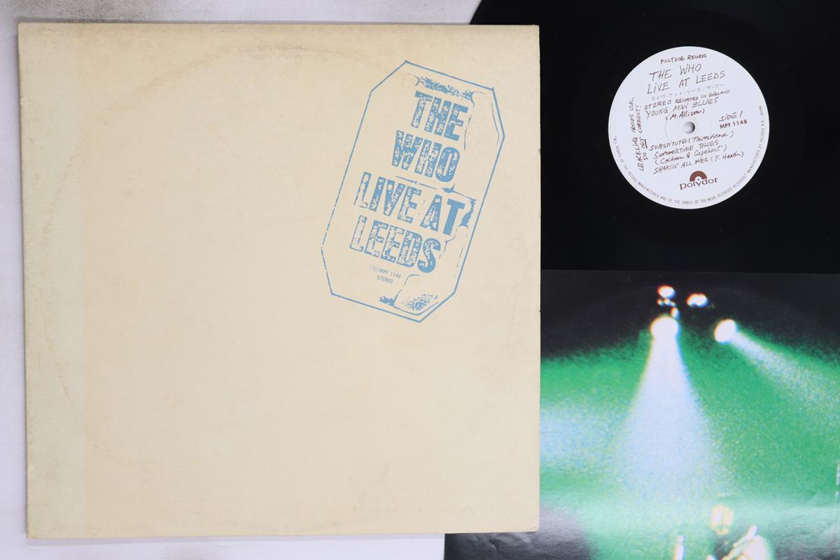 Виниловая пластинка WHO  Live At Leeds MPF1148 POLYDOR 1978 Япония Рок Б/у