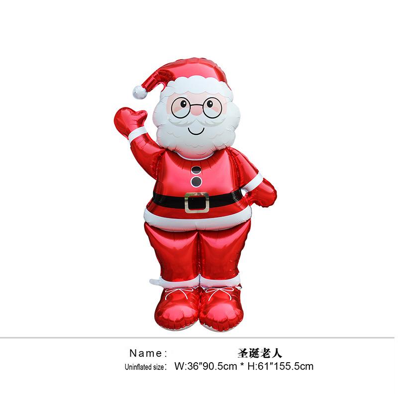 

Inflatable Xmas Tree Santa Claus Toy Cartoon Inflatable Model Ornament Xmas Celebration Latest Year Po Prop Xmas Decoration