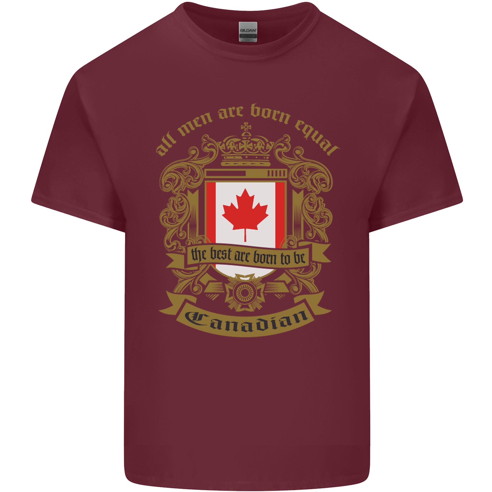 All Unisex Are Born Equal Canadian Canada Unisexs Light Cotton TShirt S