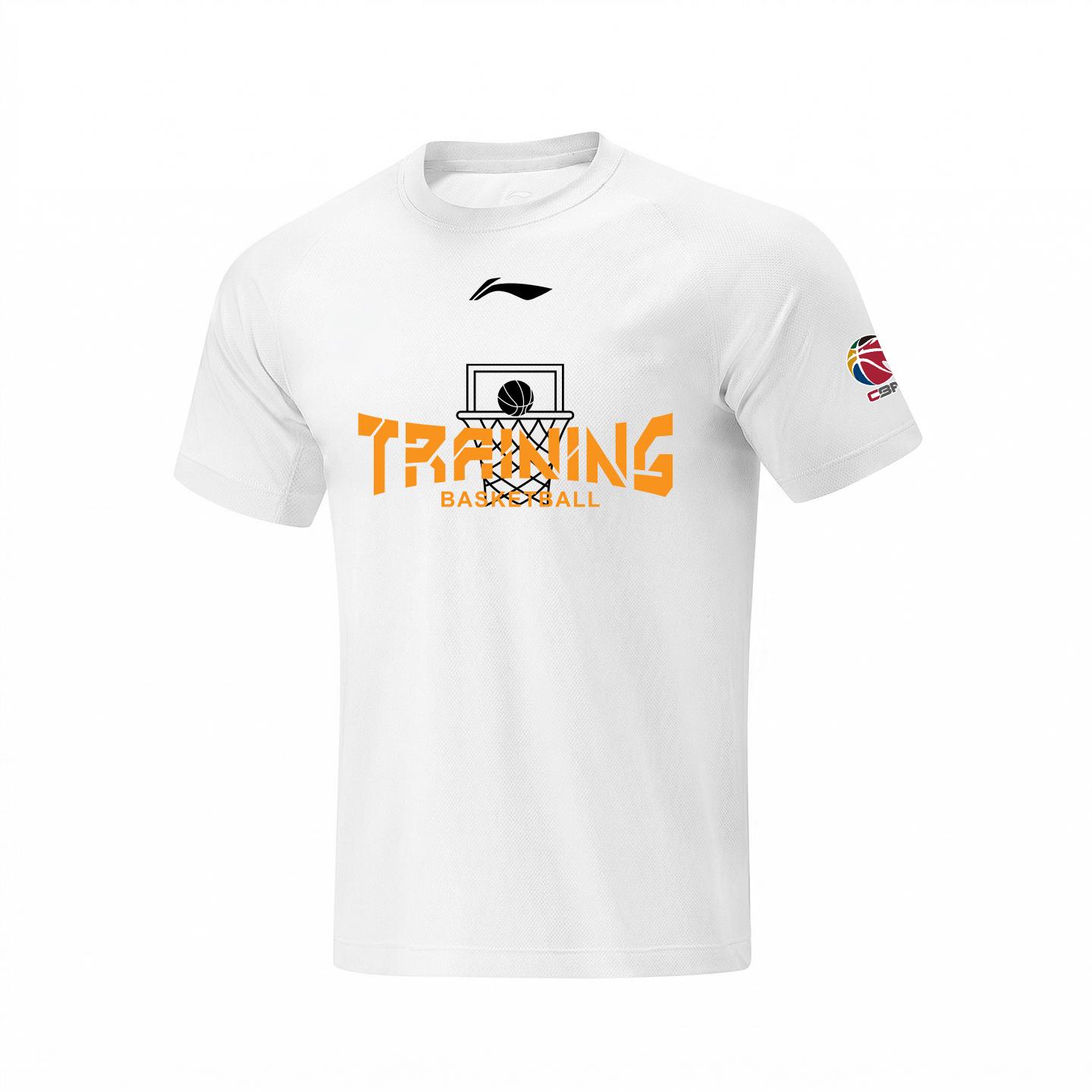 Li Ning Short Sleeved T Shirts Unisex White AHSVE61-2TRAINING 5XL