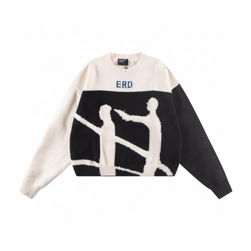 Unisex Oversized Hoodie With Distressed Washed Print Streetwear Cotton Sweatshirt Fall