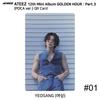ATEEZ 12th Mini Golden Hour Part.3 POCA Ver. Official Photocard QR Image Card