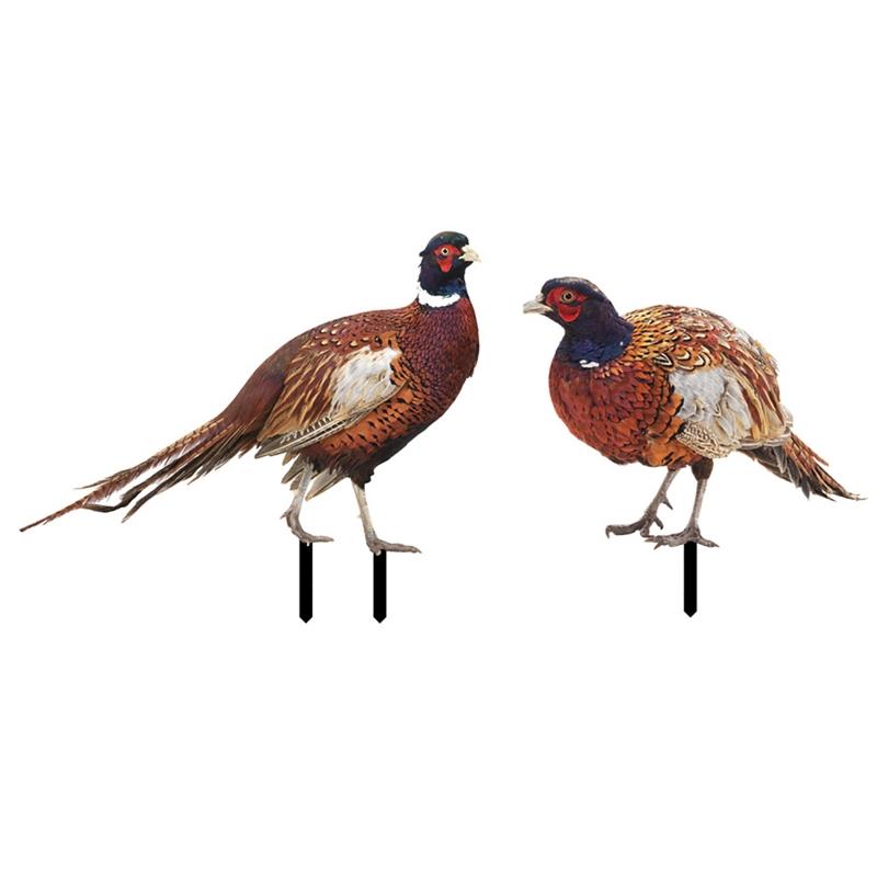 Chicken Garden Stakes Acrylic Yard Signs Outdoor Sculpture Statue Potted Plant Ornaments Garden Insert Yard Lawn Decor