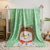 Coral Fleece Baby Blanket: Single-Layer Flannel, Ideal Gift & Cover for Children