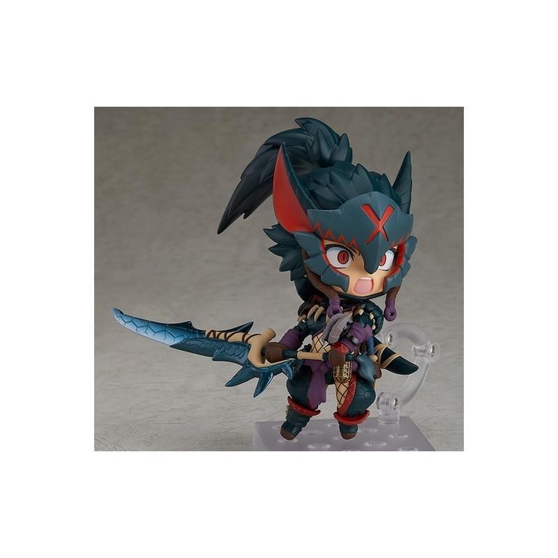 [USED] Nendoroid Monster Hunter World: Iceborne Hunter (Female) Nargacuga Alpha