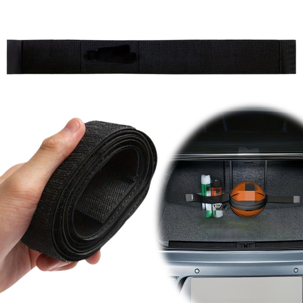 Vehicle Mounted Luggage Fixing Strap Car Trunk Fixed Elastic Storage Bag Nylon Belt Tapes Accessories Car Organizer Strap H1W7