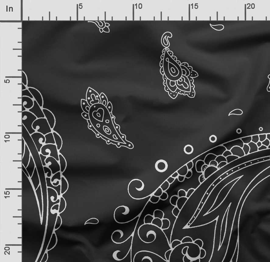 Soimoi Asian Paisley Print,  Cotton Cambric, Quilting Fabric Sold by The Yard 42 Inch Wide, Medium Weight Cotton Fabric,