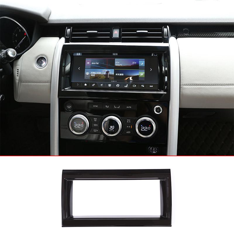For Land Rover Discovery 5 LR5 L462 2017- ABS Car Interior Center Control Navigation Decorative Frame Car Accessories