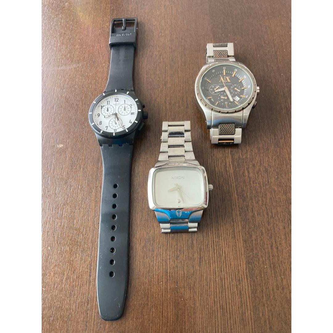 Used NIXON and other sets sold [Used and working items]