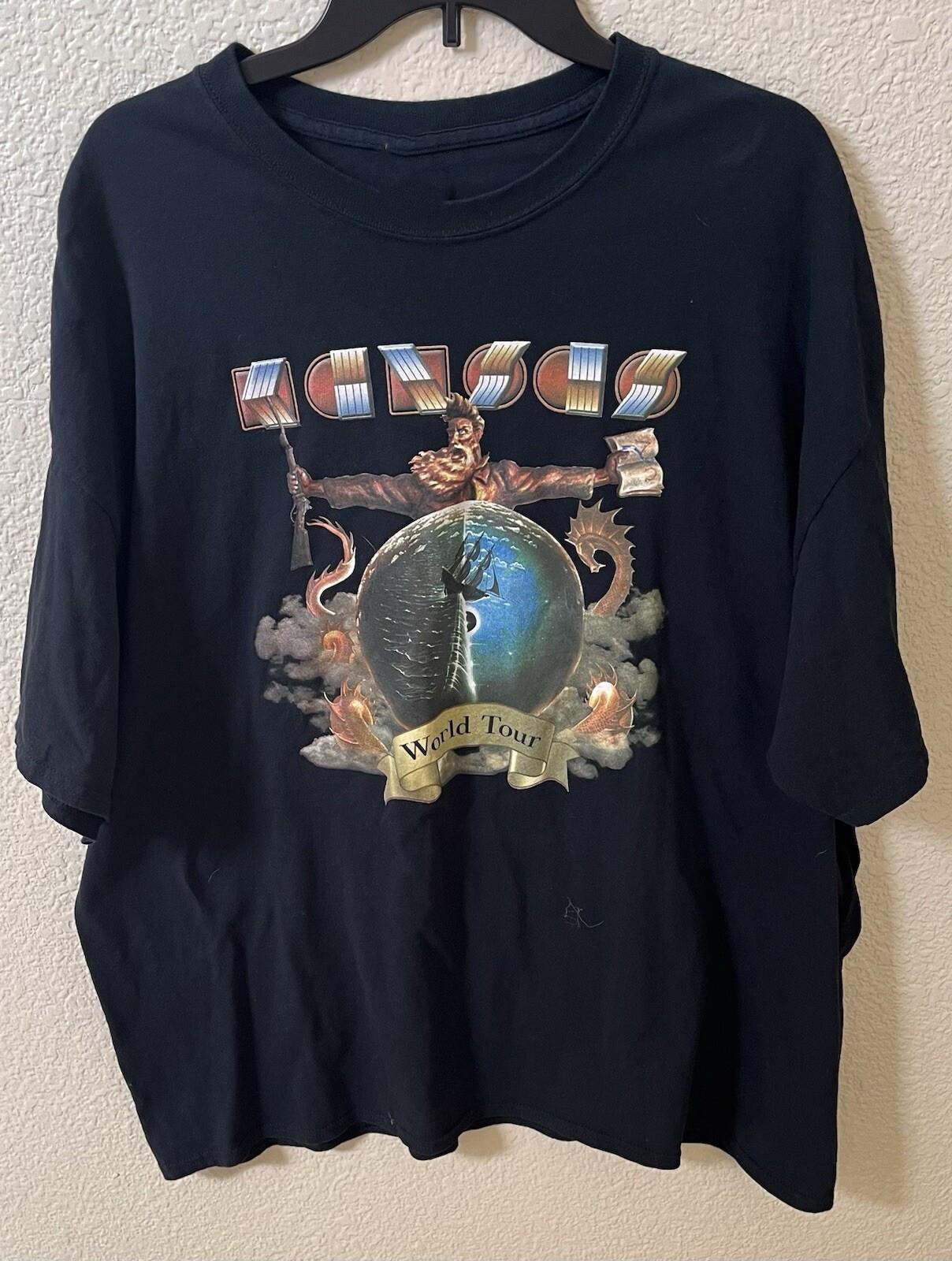 

Kansas Band World Tour Kansas Is A Band T-shirt Adult S-5XL SG253 FREE SHIPPING S разноцветный