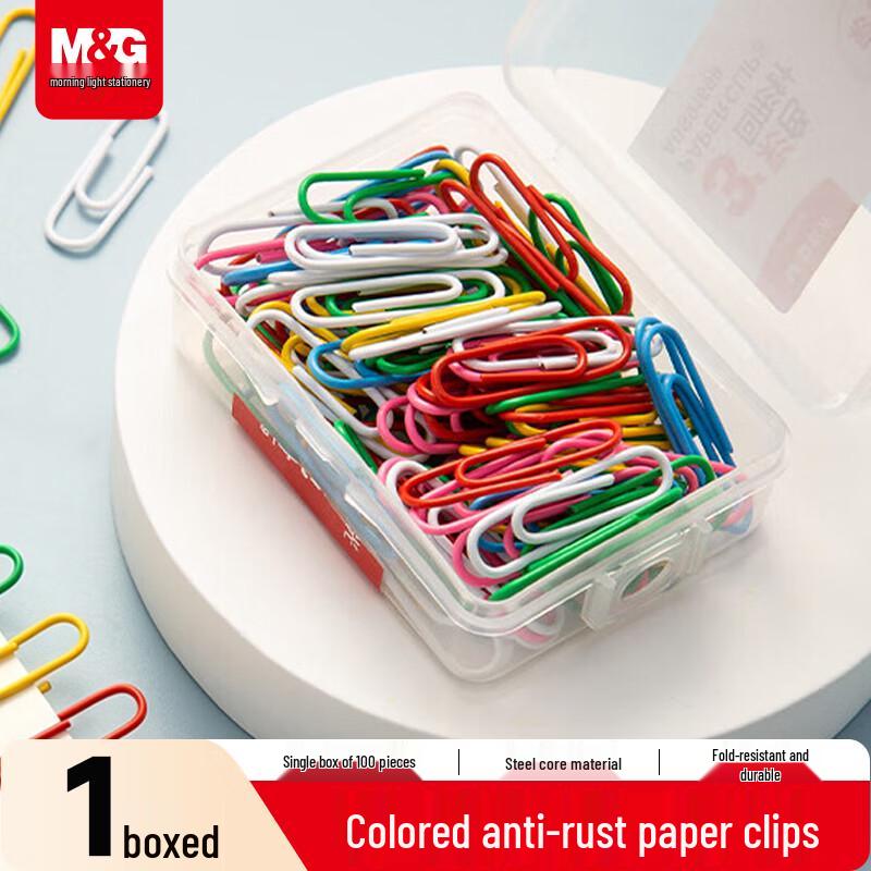 M&G #3 Rust-Proof Paper Clips