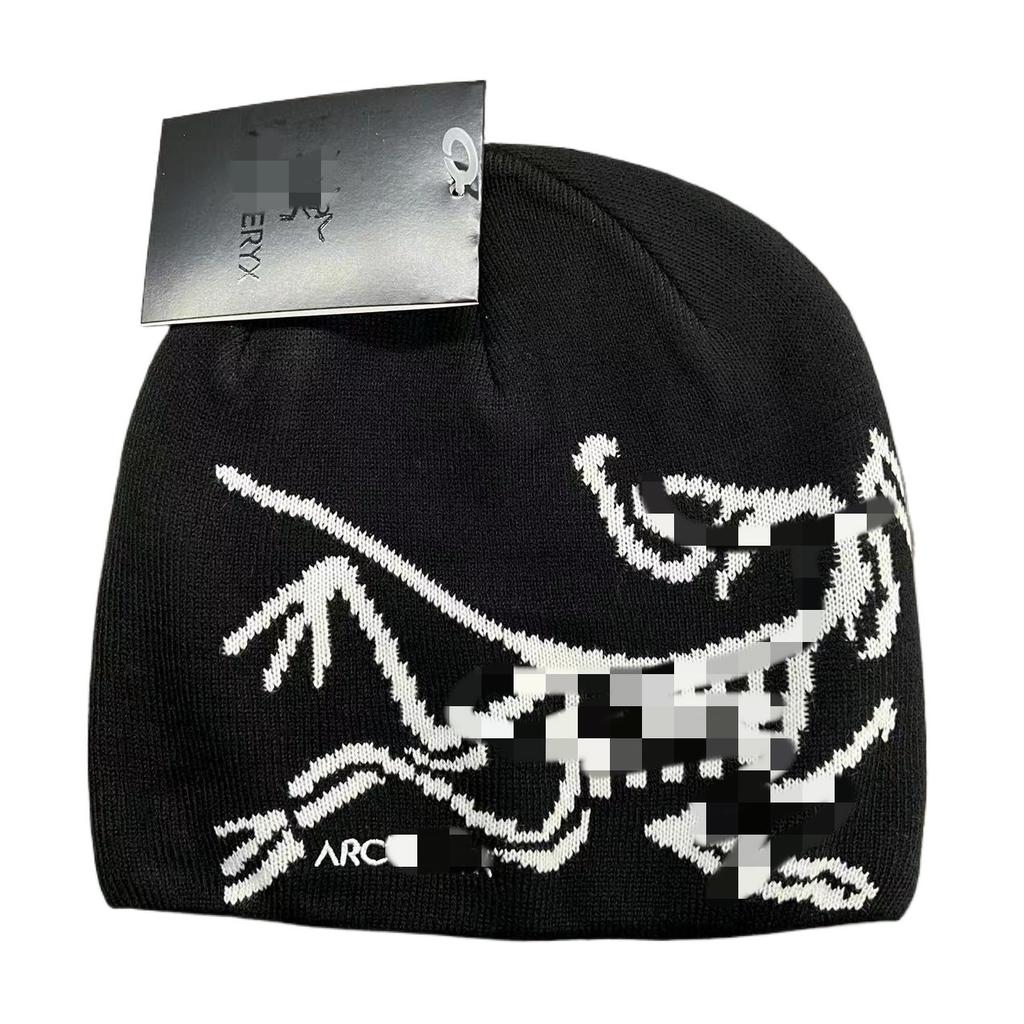 Winter Knit Beanie for Men and Women, Embroidered Letter Beanie, Fashion Unisex Warm Hat, Casual Streetwear