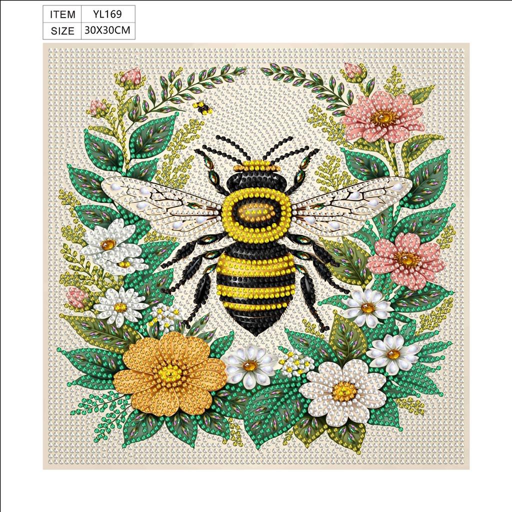 30 * 30 Special-shaped Diamond Painting Full of Diamonds Handmade Sticker Material Package, Diamond Sticker DIY Decorative Painting
