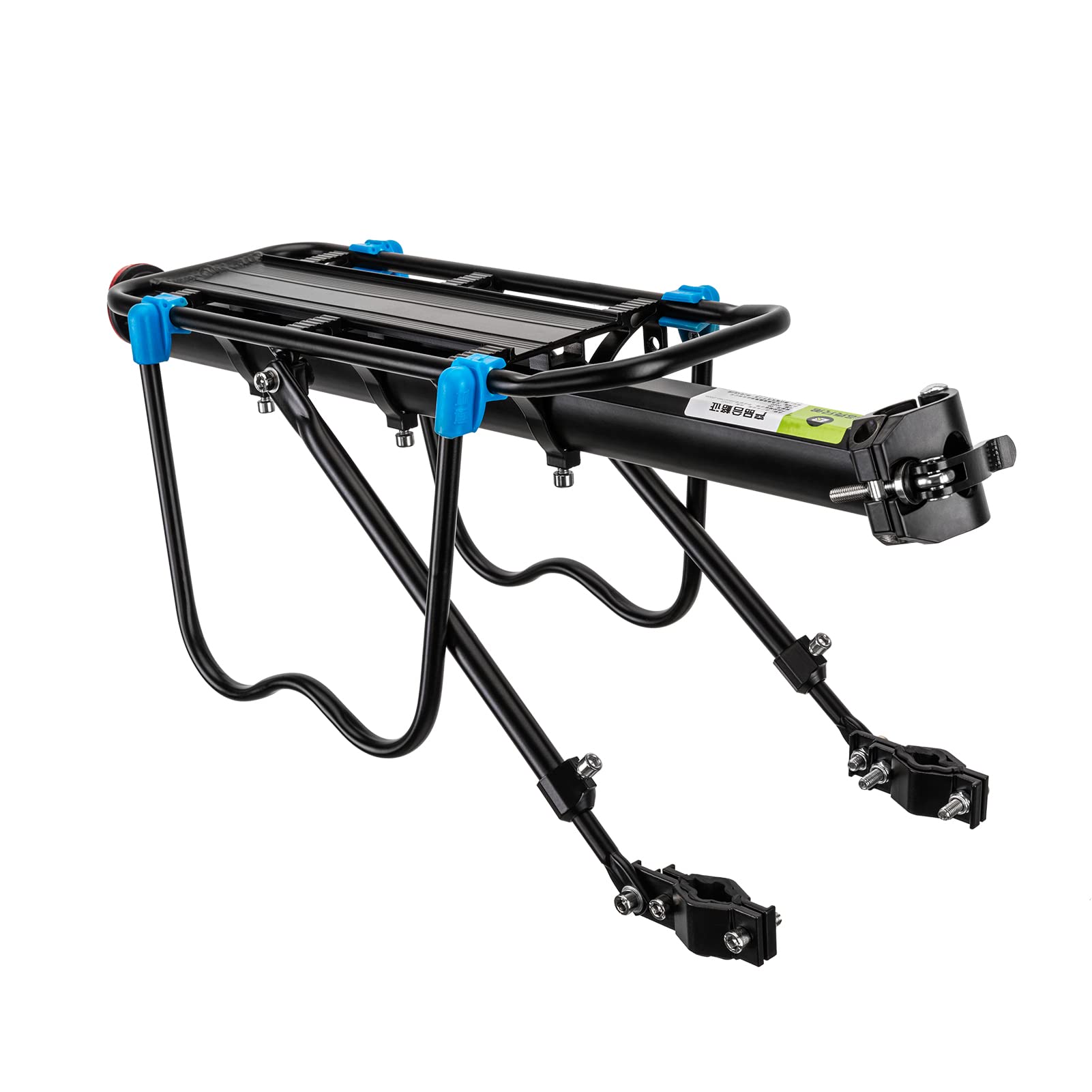 

Багажник для велосипеда ROCKBROS Задний багажник Модернизированный багажник Быстросъемный Максимальная грузоподъемность 25 кг Материал из алюминиевого сплава Легкий Светоотражатель