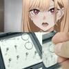 Dress Up My Darling Kitagawa Marin Cosplay Earring Clip Set Jewelry Gift Women