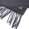 Prada 2FS047_2COP_F0008 Scarf Navy Silk/cashmere Mens