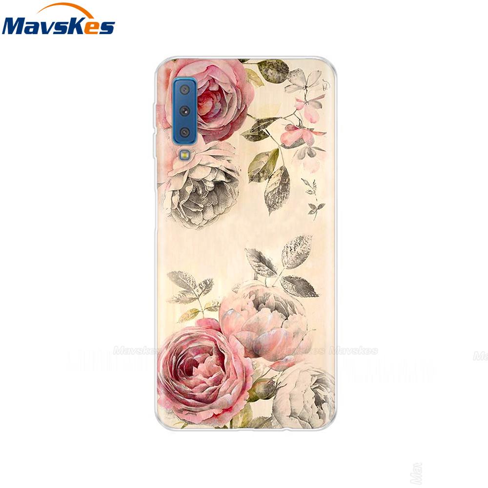 Silicone Cover For Samsung Galaxy A7 2018 Case A750 A750F Case 6.0' TPU Phone case For Samsung A 7 2018 750 750F Fundas Coque
