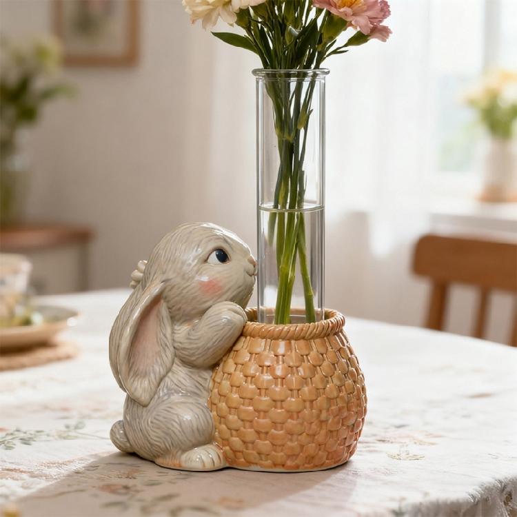 Creative Reusable Silicone Test Tube Vase Mold For Stylish Desktop Decoration Plant Containers And Artistic Ornament