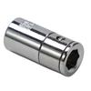 2pc Socket Adapter 1/4inch Square Drive To 1/4Hex Adaptor Socket Screwdriver Bits Converter Sleeve Head Adapter 25mm Repair Tool
