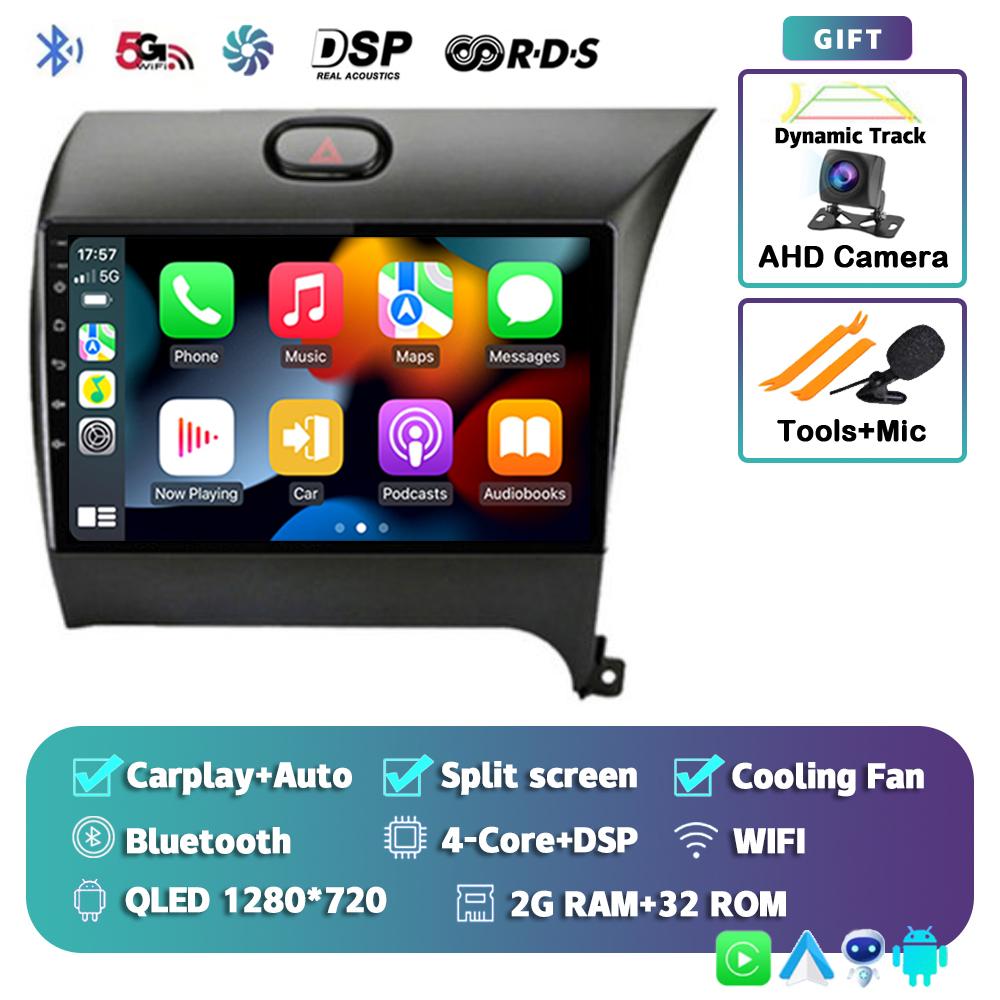 

Android 14 Carplay Auto For Kia K3 Cerato Forte 2013-2017 RHD Car Radio Navigaion GPS Multimedia Video Player 2din DVD Head Unit