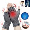 Kompressions-Arthritis-Handschuhe Handgelenkstütze Therapie-Handgelenkband Halbfinger-Kompressionshandschuhe Gelenkschmerzlinderung Fahrradhandschuhe