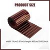Corrugated Garden Edging Long Strips Decorative Flexible Yard Border Landscape for
