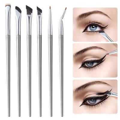 Angled Eyeliner Brush Concealer Brush Flat Head Tear Trough Spot Detail Seamless Cover Dark Circles Nasolabial Folds Makeup Brush
