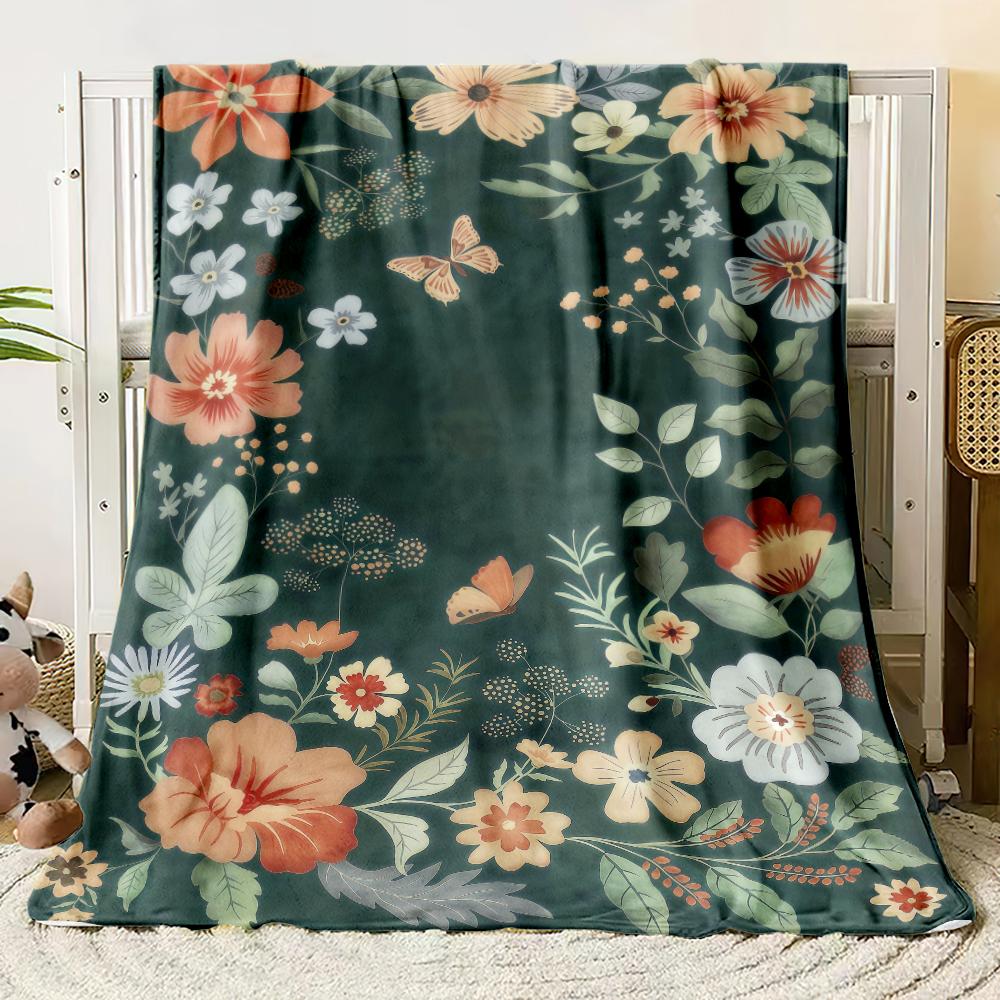 Festive Christmas  Flannel Thin Blankets Cozy Patterns for A Merry Holiday Flannel Blanket New Year Home Decoration Gift