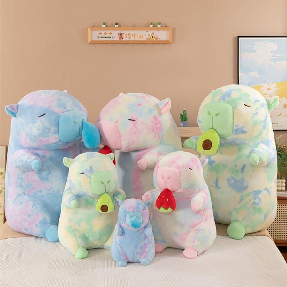 

Home Decor Capybara Doll Plush Plush Toy Delicate Sleeping Pillow Blue-25cm