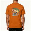 Men's Outdoor Fishing T-Shirt UPF 50 Plus Sun Protection Quick Dry Stretch Short Sleeve Sports Top Lightweight Breathable