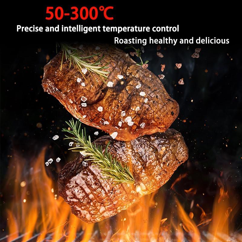 Large Size Electric Barbeque Grill Kitchen Smokeless BBQ Griddle Outdoor Camping Picnic Portable Cooking Stove