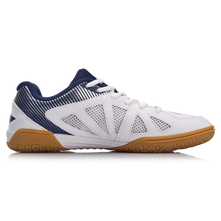 Li-Ning Atmungsaktive Rutschfeste Verschleißfeste Low-Top Trainingsschuhe Unisex Sneaker Dunkelblau APTM003-2
