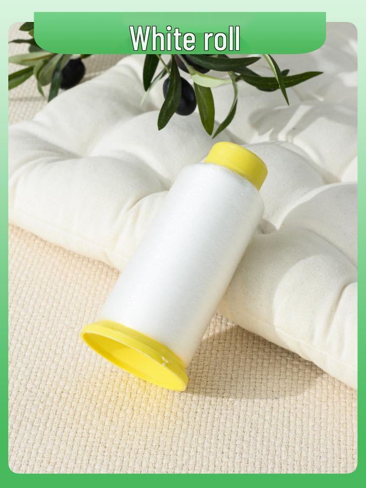 Невидимая нейлоновая нить для рыбалки и шитья - Прозрачная, неэластичная белая нить для бисероплетения