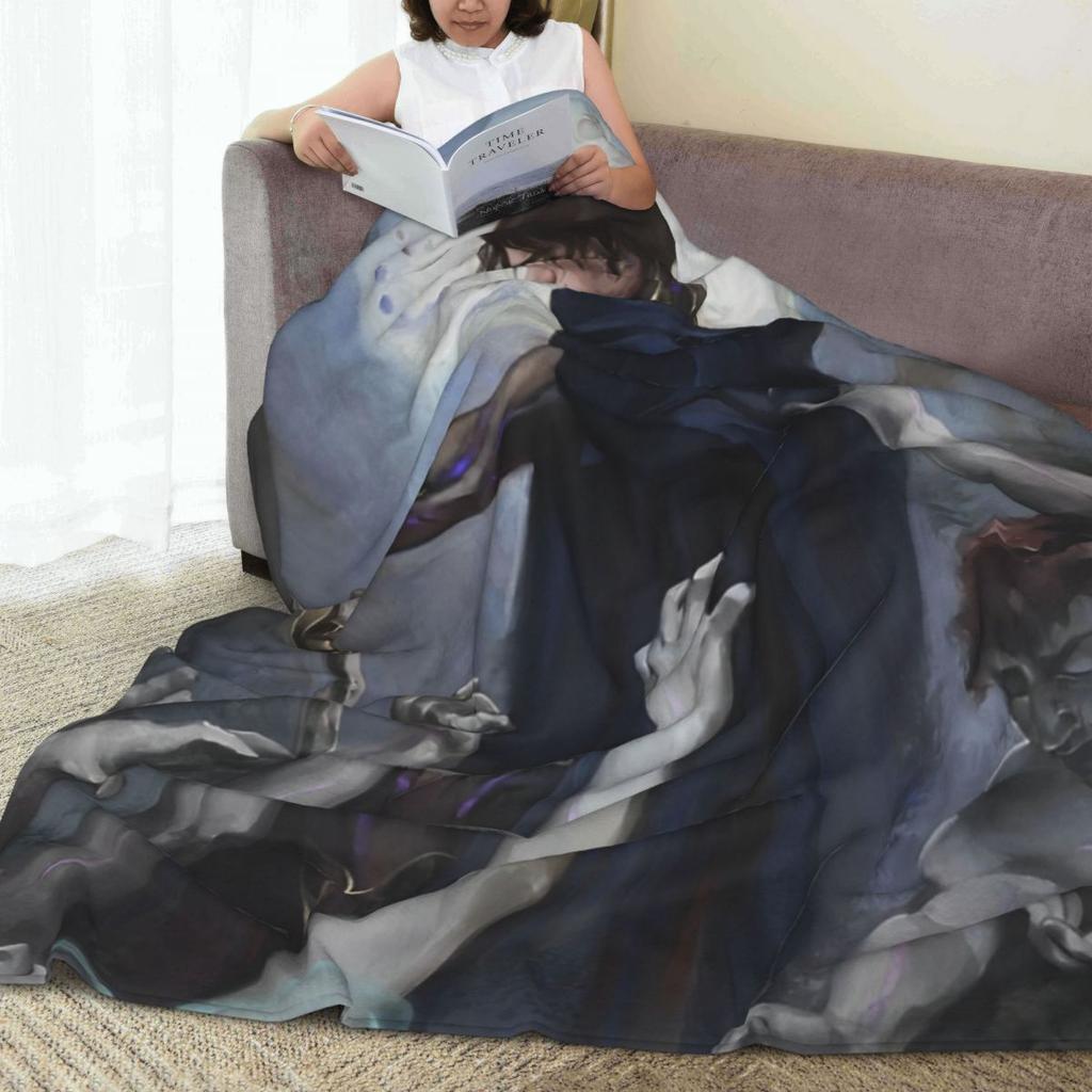 Arcane Viktor Game Blankets Quality Super Warm Throw Blanket Winter Airplane Travel Bedroom Novelty Bedspread