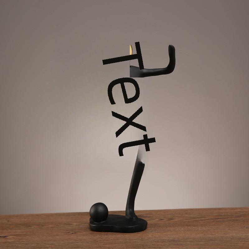 Sports Athlete Resin Sculpture For Living Room Desk Gift For Friends Family Colleagues