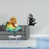Glass Resin Conch Camera Figurine Sea Animal Art Decor Craft Statue Ornament Unique Model Showcase