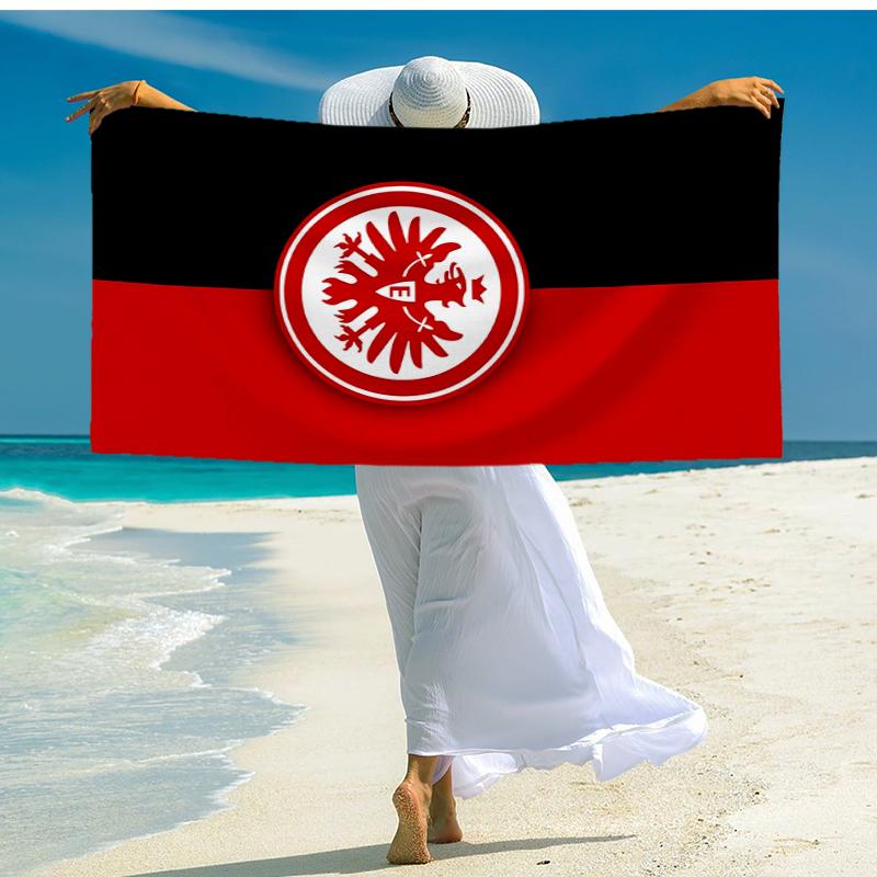 Eintracht Fashion Beach Towel: Ideal for Summer Adventures, Soft, absorbent and quick drying, suitable for swimming and bathing