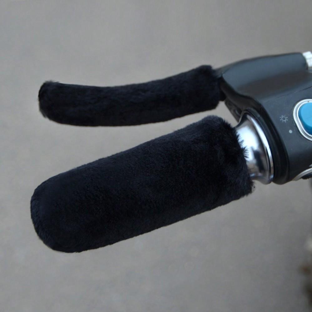 Electric bike handle cover winter version electric bike driver handle cover electric tricycle handle cover plush