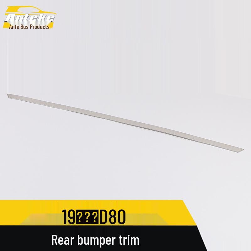 Compatible with 19 Models: Junpai D80 Rear Bumper Protector Trim Strip