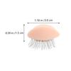 4Pairs Silicone Practice Mold for Eyelash Grafting Extension Training Tool Beginner Friendly Eyelash Extension Mold
