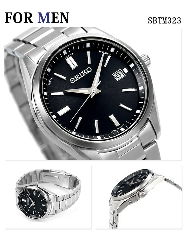 [SEIKO] SEIKO Watch Pair Watch Selection Limited Distribution Model Radio Solar Couple Anniversary SBTM323 SWFH128 Men's Women's