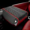 Auto Armrest Covers Double Pocket Storage Pad Car Center Console Organizer for Automotive Interior Vehicle for Daily Commuting