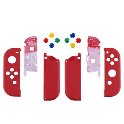 EXtremeRate Switch Náhradný obal Kompatibilný s puzdrom pre ručný ovládač Kompatibilný so Switchom a Switchom Dodáva sa s 8 farebnými DIY