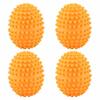 Set of 4 Dryer Balls, Anti-Static, Anti-Tangle, Rainy Season, Reusable, No Fabric Softener Required, Fully Automatic Washer/Dryer, Suitable for Home a
