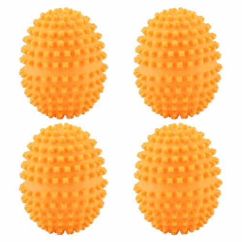 Set of 4 Dryer Balls, Anti-Static, Anti-Tangle, Rainy Season, Reusable, No Fabric Softener Required, Fully Automatic Washer/Dryer, Suitable for Home a