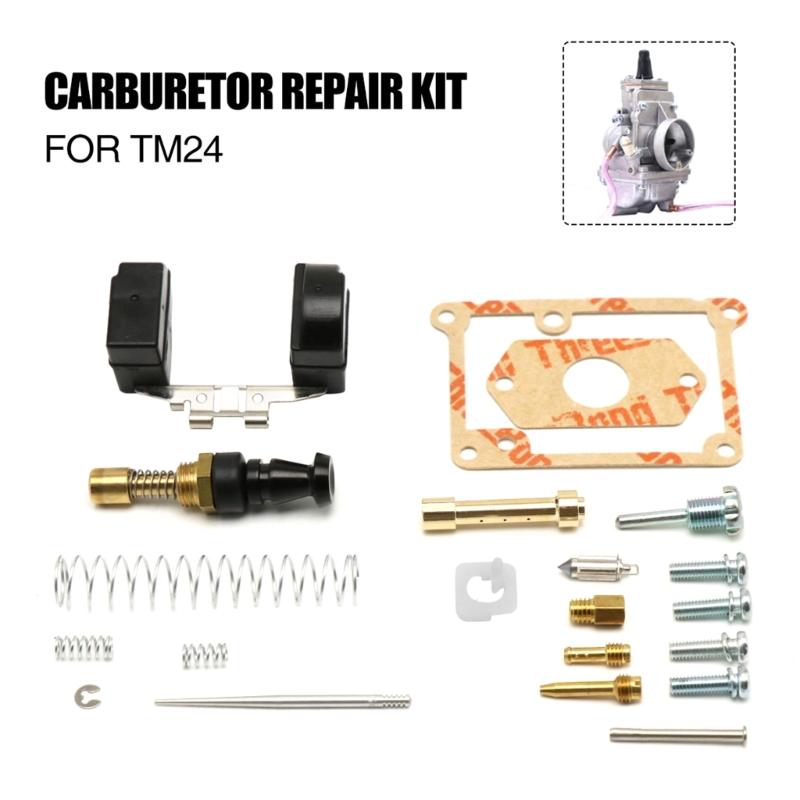 Motorcycle Carburetor Repair Rebuild Fix Kits for Mikuni TM24 28 30 32 34mm