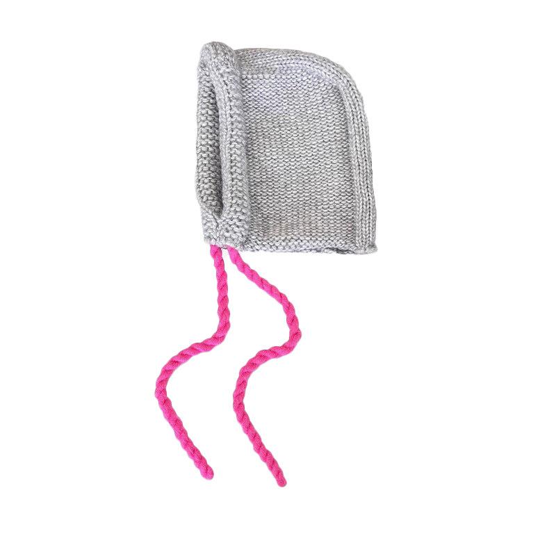 Korean Style Balaclava Hat Women's Baotou Knitted Hat Ear Protection Warm Woolen Hat Thickened Face Small Pullover Hat