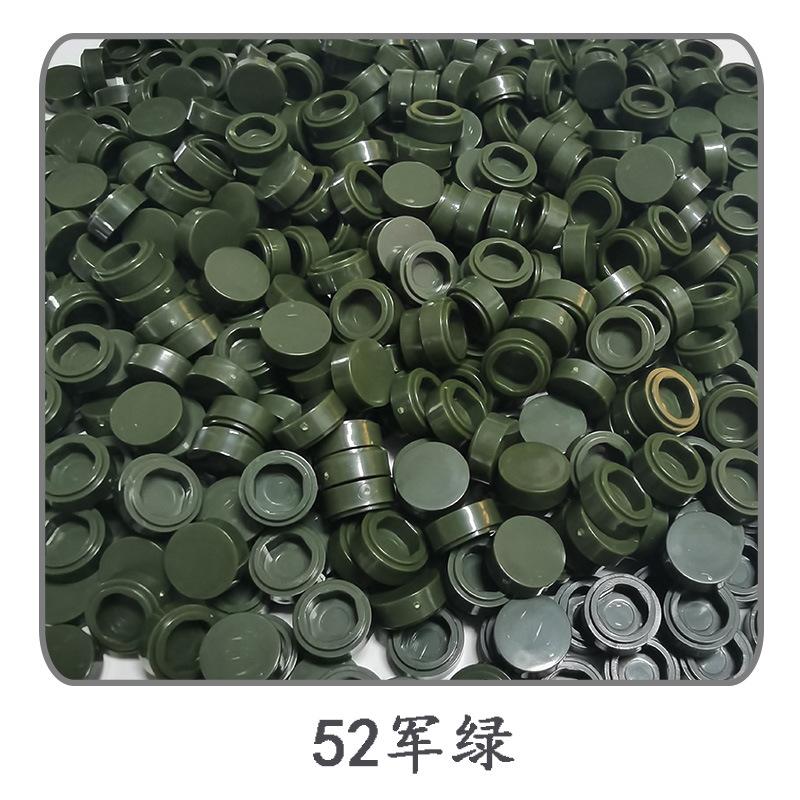 1000 stuks/partij Tegel 1x1 Rond 98138 Speciaal Blok Bouwsteen Kleine Deeltjes Stenen Onderdelen Compatibel met 98138 LOGO Speelgoed