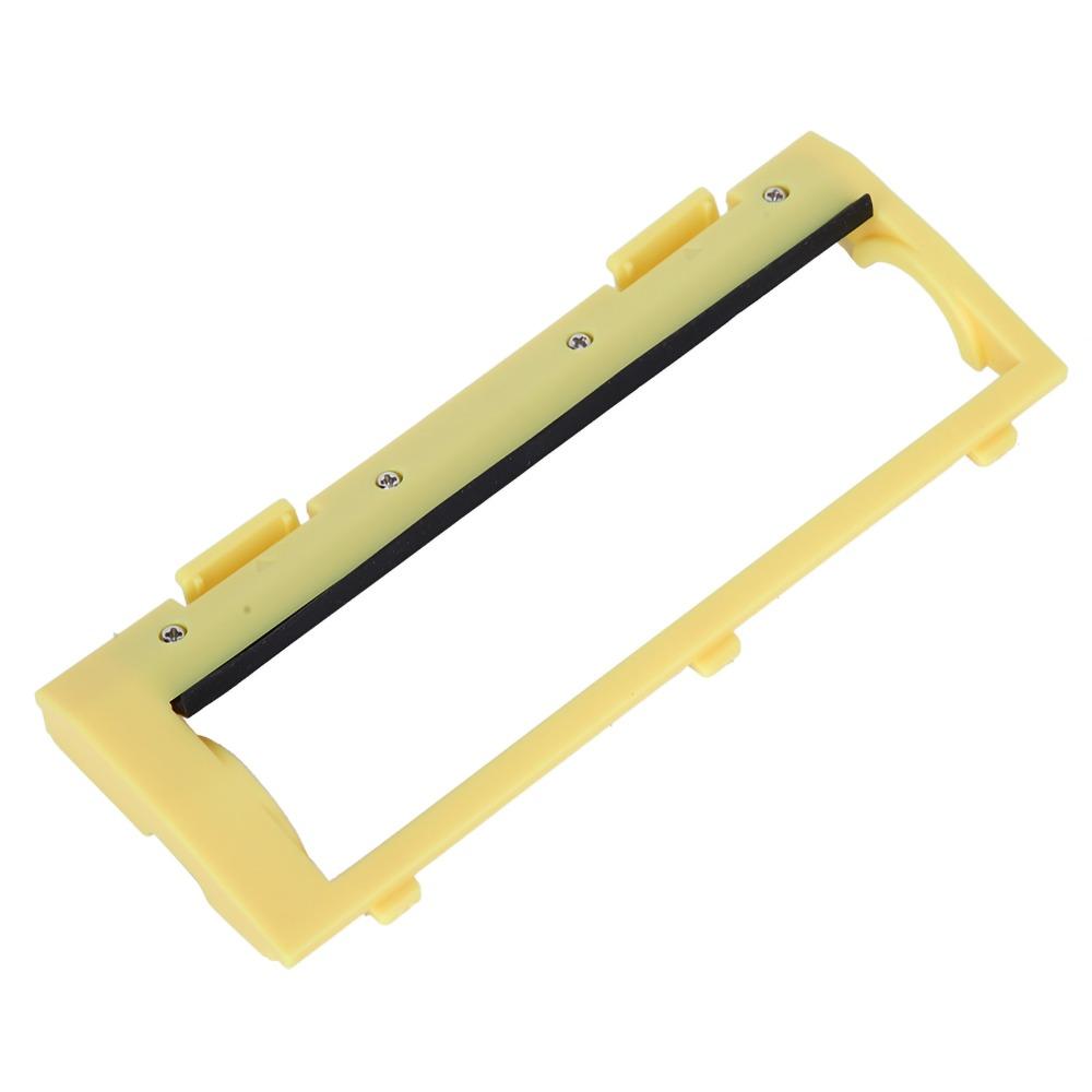 Plastic Robot Vacuum Brush Cover Yellow Wear Resistant Main Brush Cover Shockproof Easy Install Replacement Case Part