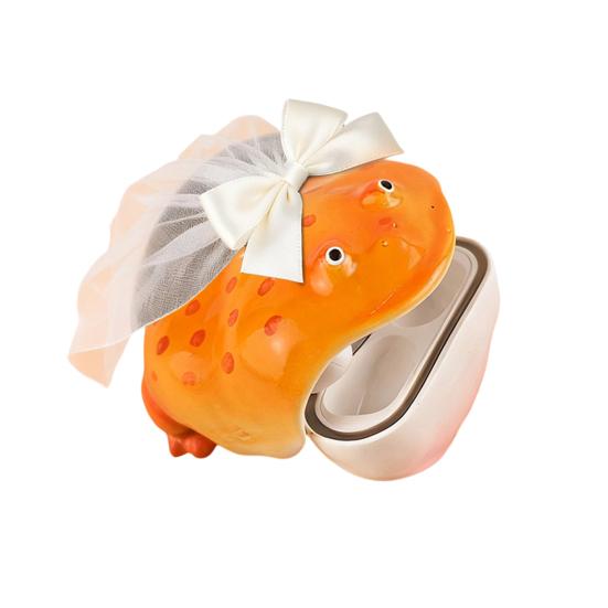 Protective Case for Air Pods Pro/Pro 2/Pro 3/Air Pods 4 Soft Anti-Scratch Drop Protection Ugly Frog Design Wireless Earphone Case